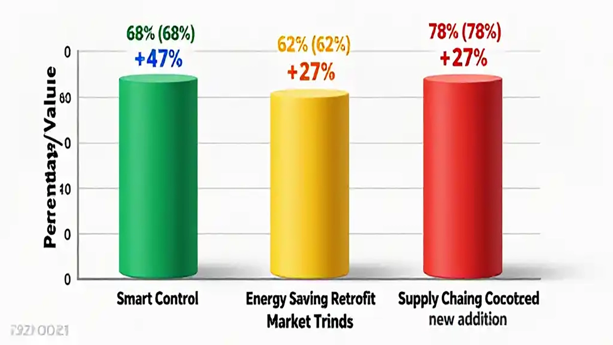 Tendencias del desarrollo del mercado de iluminación comercial