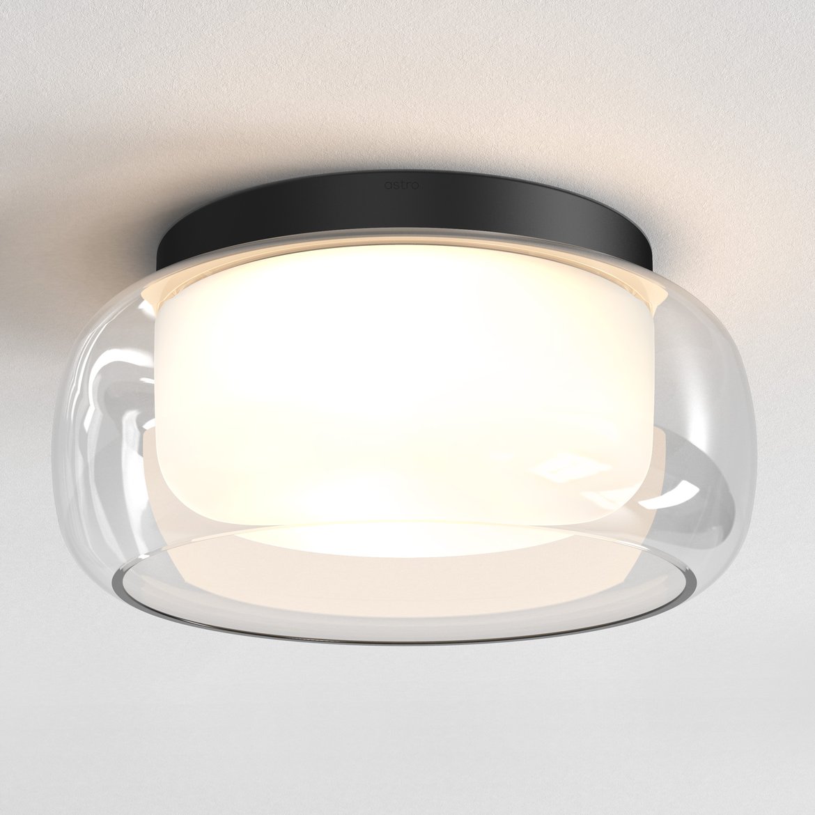 Lampu plafon berbentuk drum