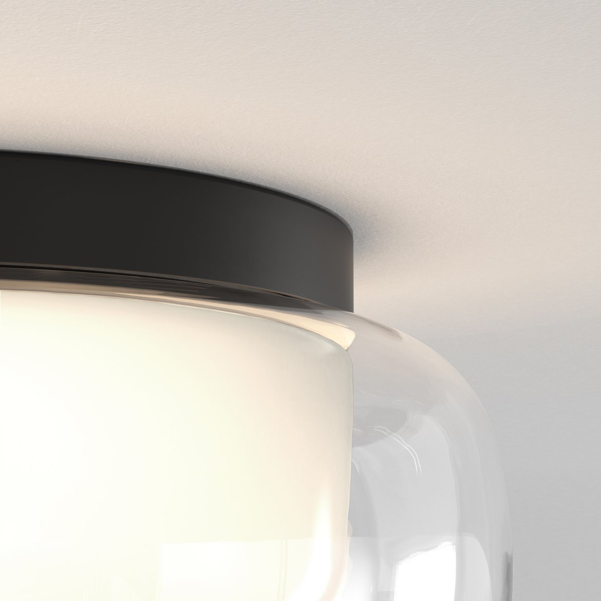 Lampu plafon berbentuk drum
