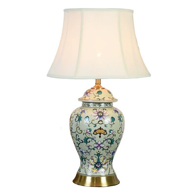 Keramik-Tischlampe