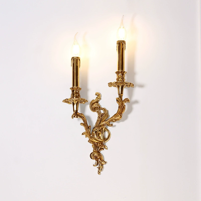 Lampu dinding bergaya Prancis retro