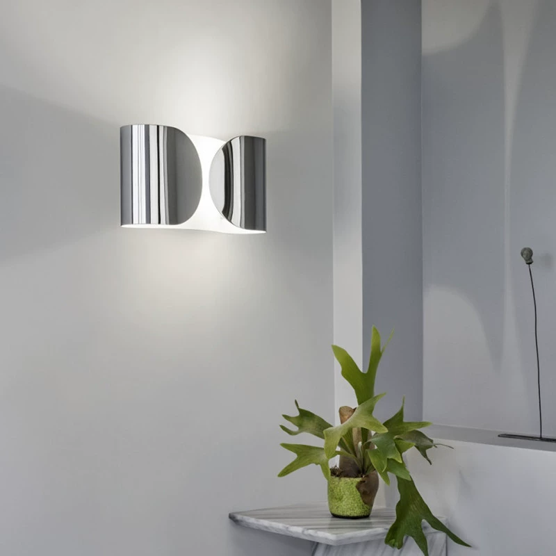 Lampu dinding kecil artistik asimetris multicolor